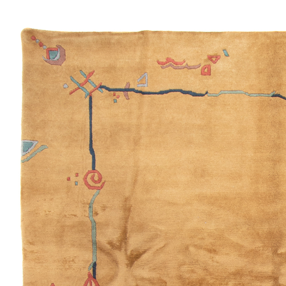 ネパール絨毯 338x253cm - ウールラグ