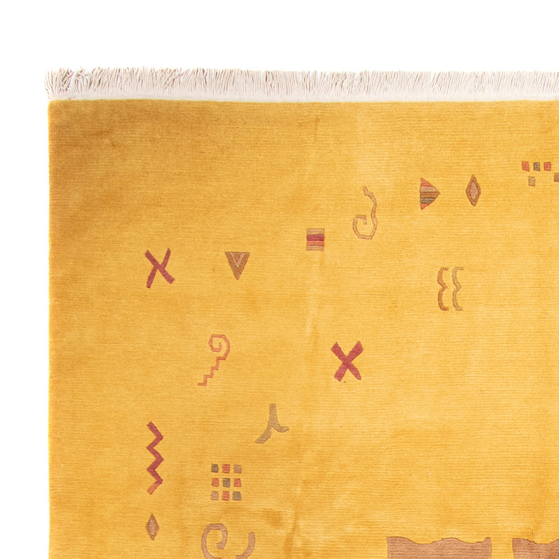 ネパール絨毯 357x256cm - ウールラグ