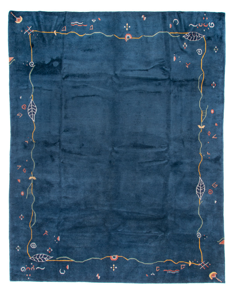 ネパール絨毯 382x299cm - ウールラグ