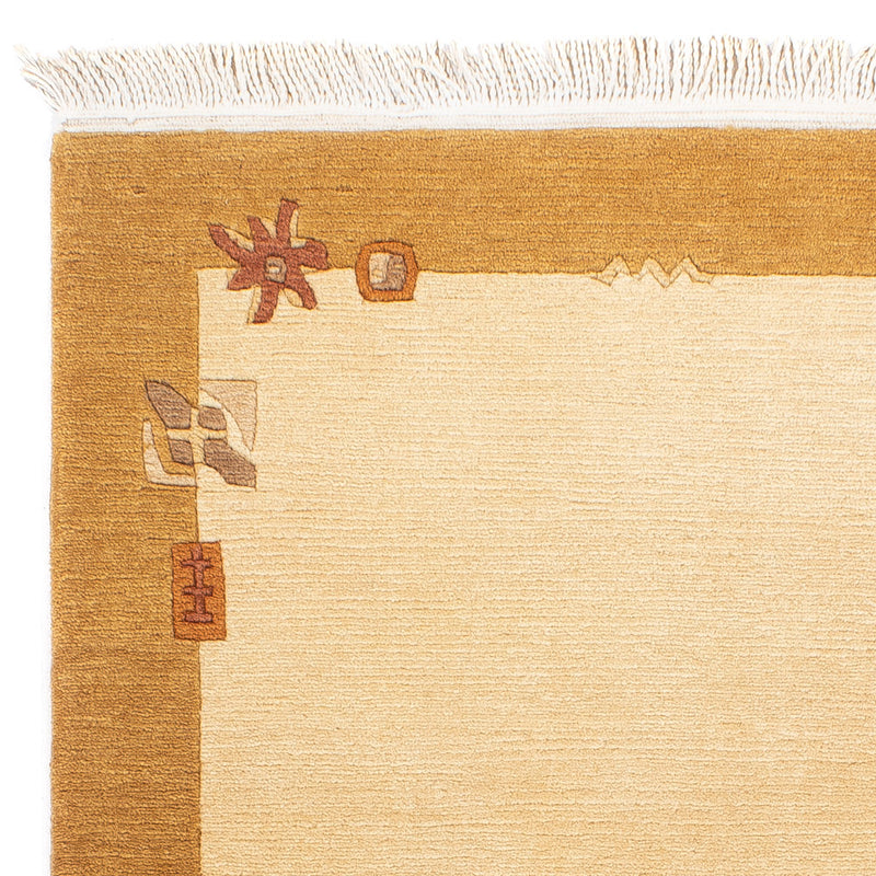 ネパール絨毯 143x71cm - ウールラグ