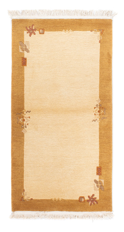 ネパール絨毯 71x140cm - ウールラグ