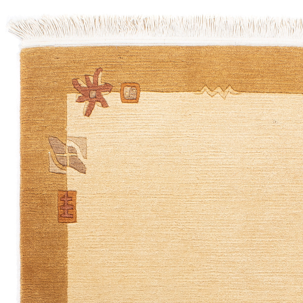ネパール絨毯 141x72cm - ウールラグ
