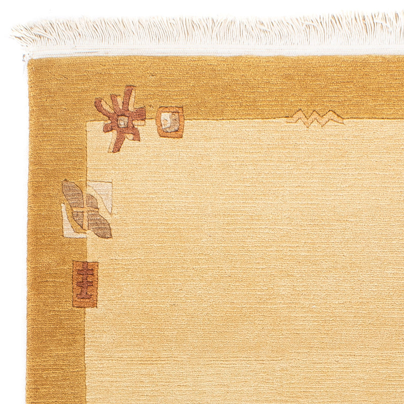 ネパール絨毯 144x74cm - ウールラグ