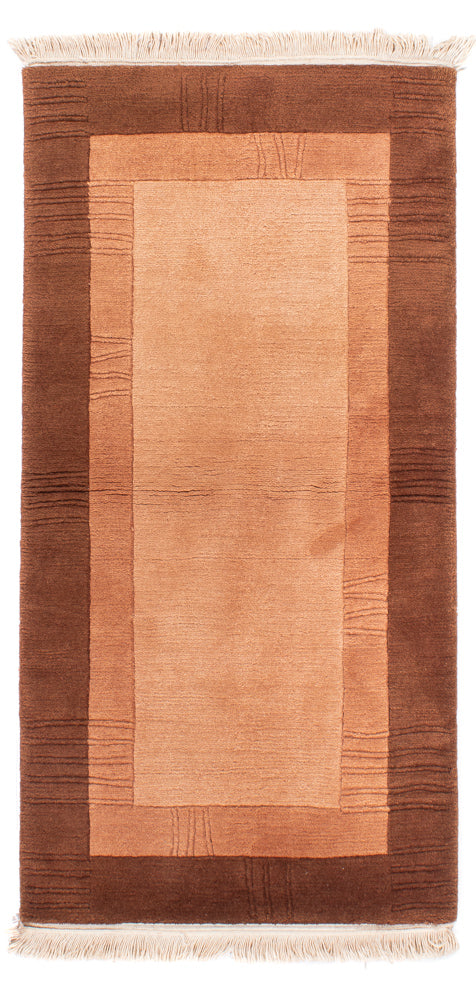 ネパール絨毯 146x74cm - ウールラグ