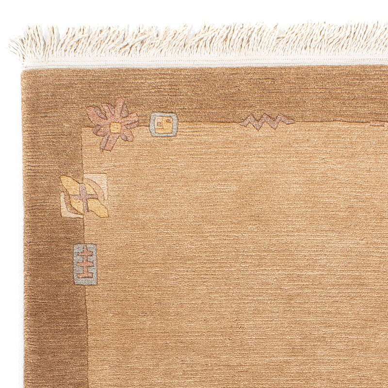 ネパール絨毯 143x71cm - ウールラグ
