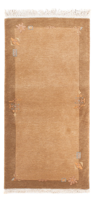 ネパール絨毯 73x138cm - ウールラグ