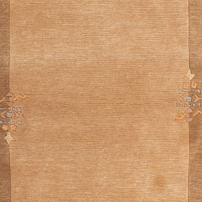 ネパール絨毯 138x73cm - ウールラグ