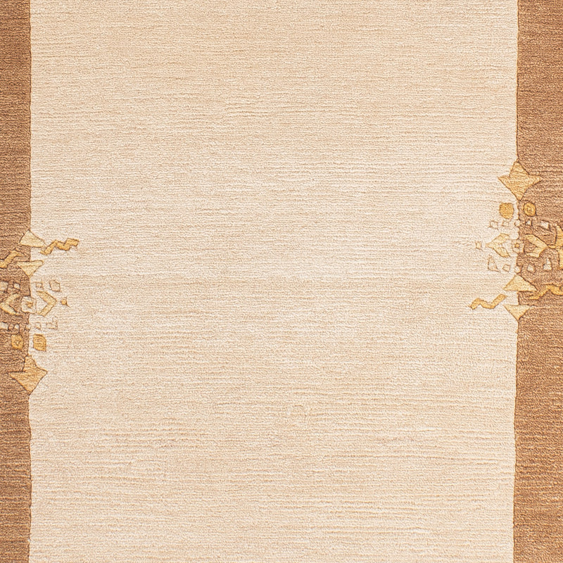 ネパール絨毯 139x72cm - ウールラグ