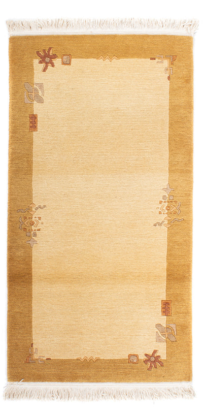 ネパール絨毯 71x139cm - ウールラグ
