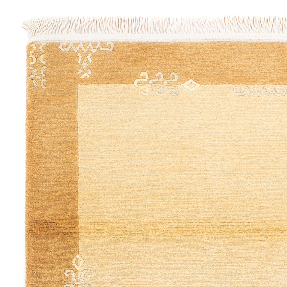 ネパール絨毯 140x70cm - ウールラグ