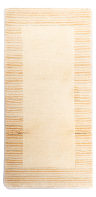 ネパール絨毯 71x146cm - ウールラグ