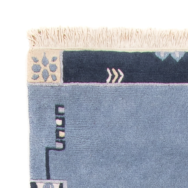 ネパール絨毯 332x70cm - ウールラグ