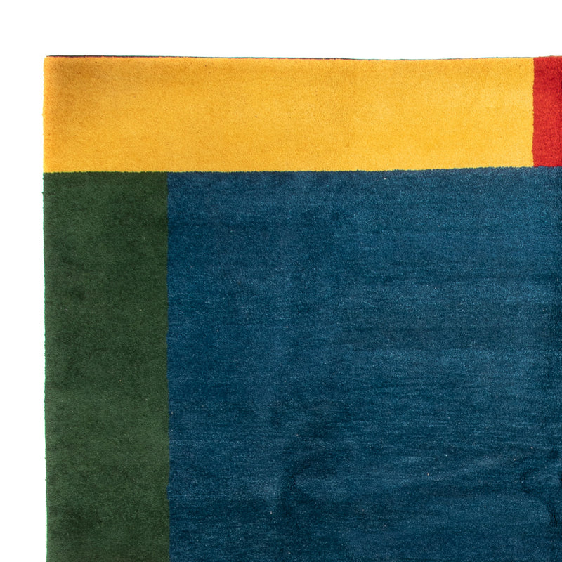 インド ギャベ 絨毯 398x291cm - ウールラグ