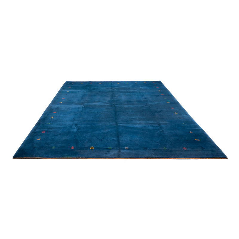 インド ギャベ 絨毯 395x309cm - ウールラグ