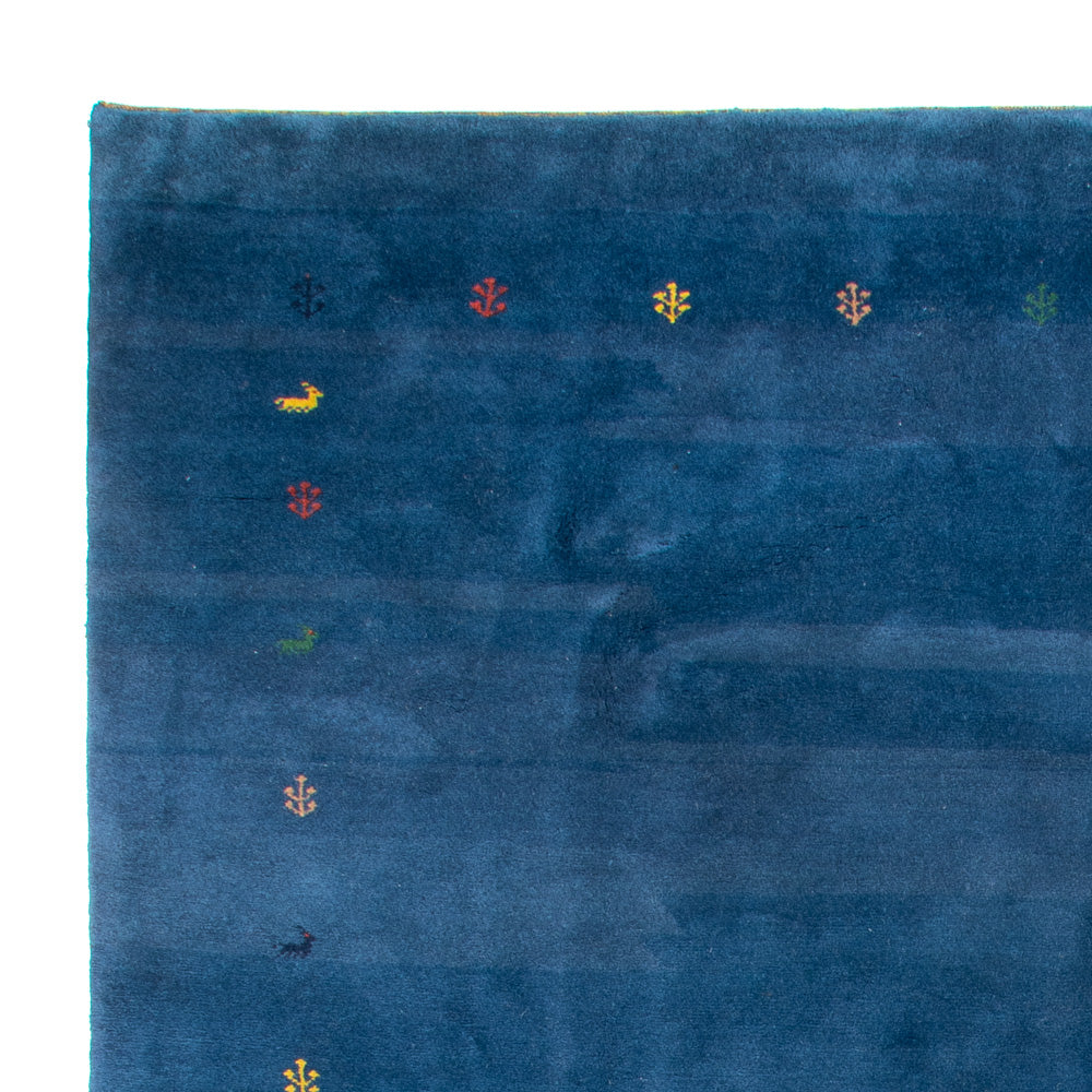 インド ギャベ 絨毯 396x293cm - ウールラグ