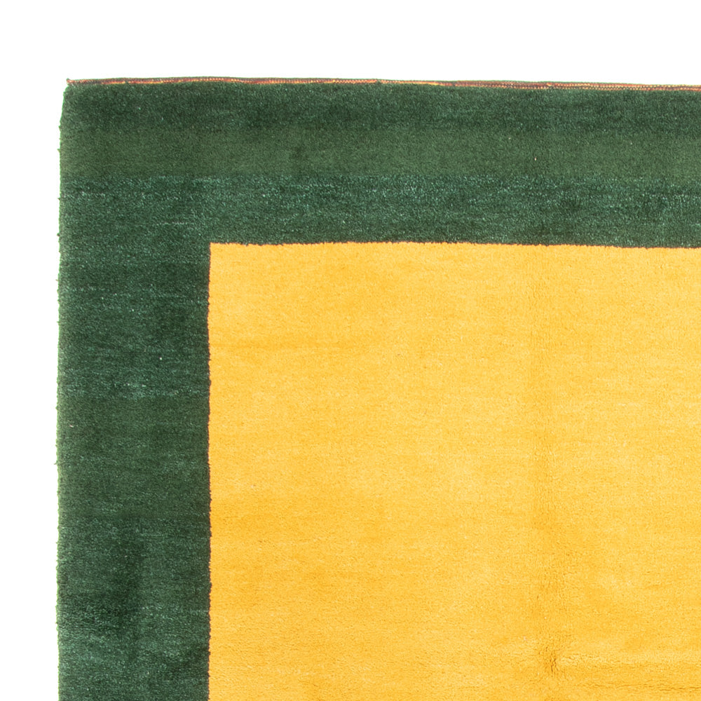 インド ギャベ 絨毯 346x253cm - ウールラグ