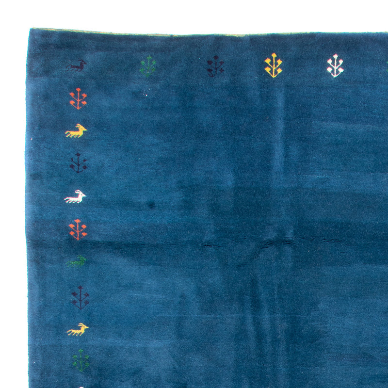 インド ギャベ 絨毯 395x313cm - ウールラグ