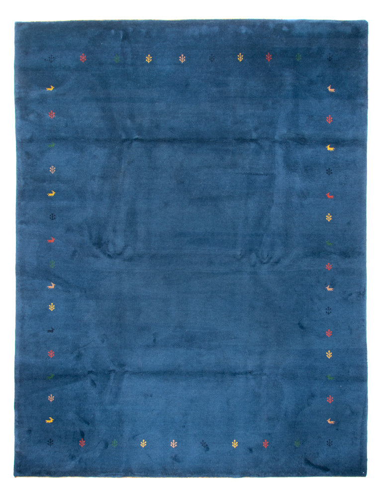 インド ギャベ 絨毯 394x297cm - ウールラグ