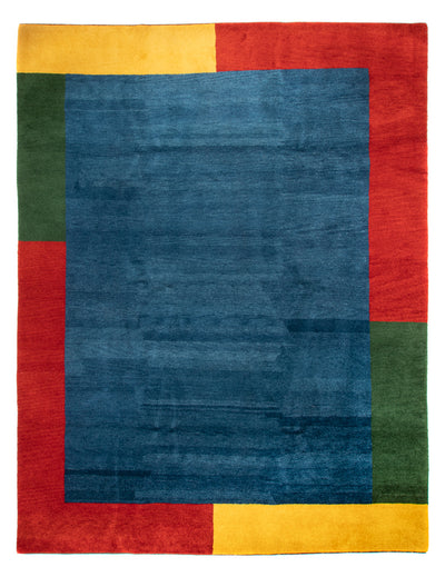 インド ギャベ 絨毯 285x397cm - ウールラグ