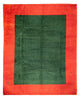 インド ギャベ 絨毯 402x316cm - ウールラグ