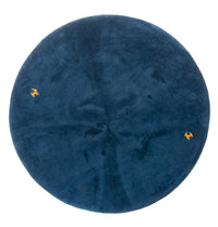 インド ギャベ 絨毯 190x190cm - ウールラグ – product image