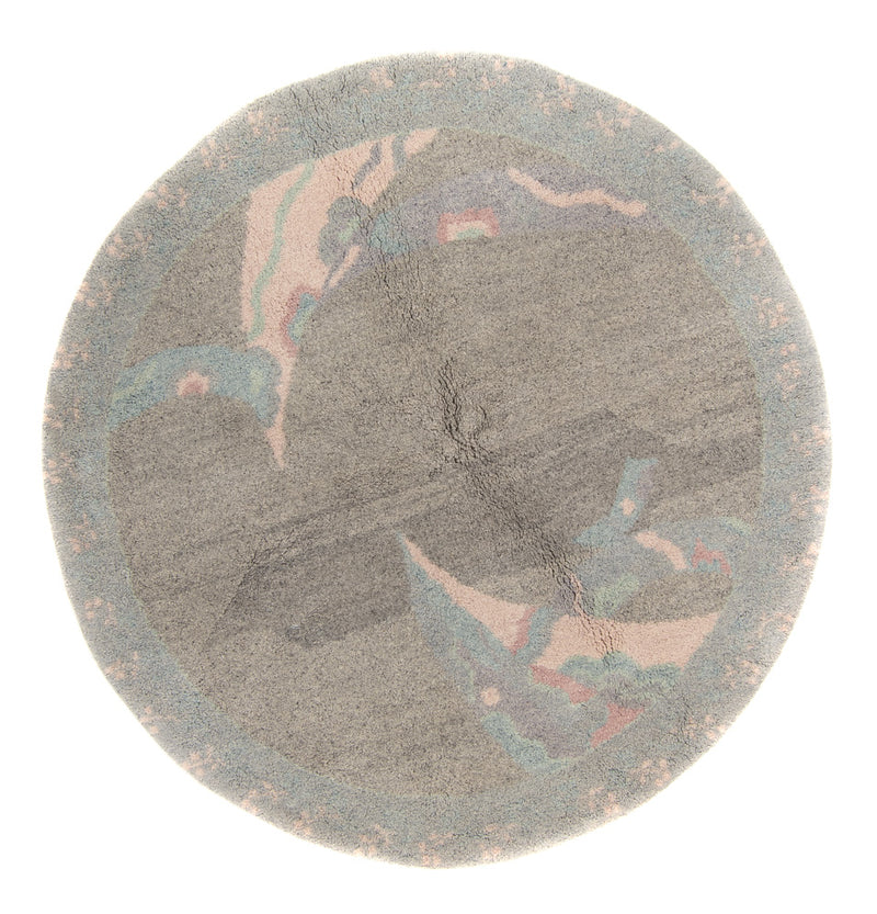 ネパール絨毯 200x200cm - ウールラグ