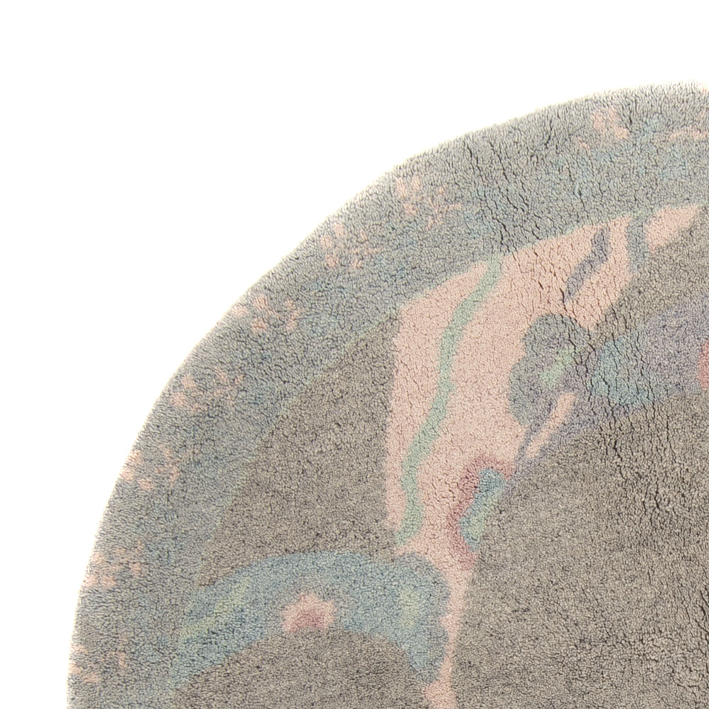 ネパール絨毯 200x200cm - ウールラグ