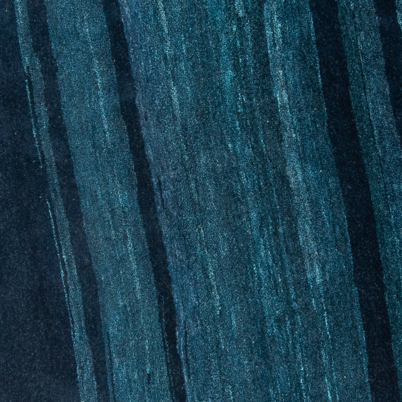 インド ギャベ 絨毯 200x200cm - ウールラグ