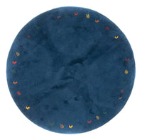 インド ギャベ 絨毯 199x199cm - ウールラグ – product image