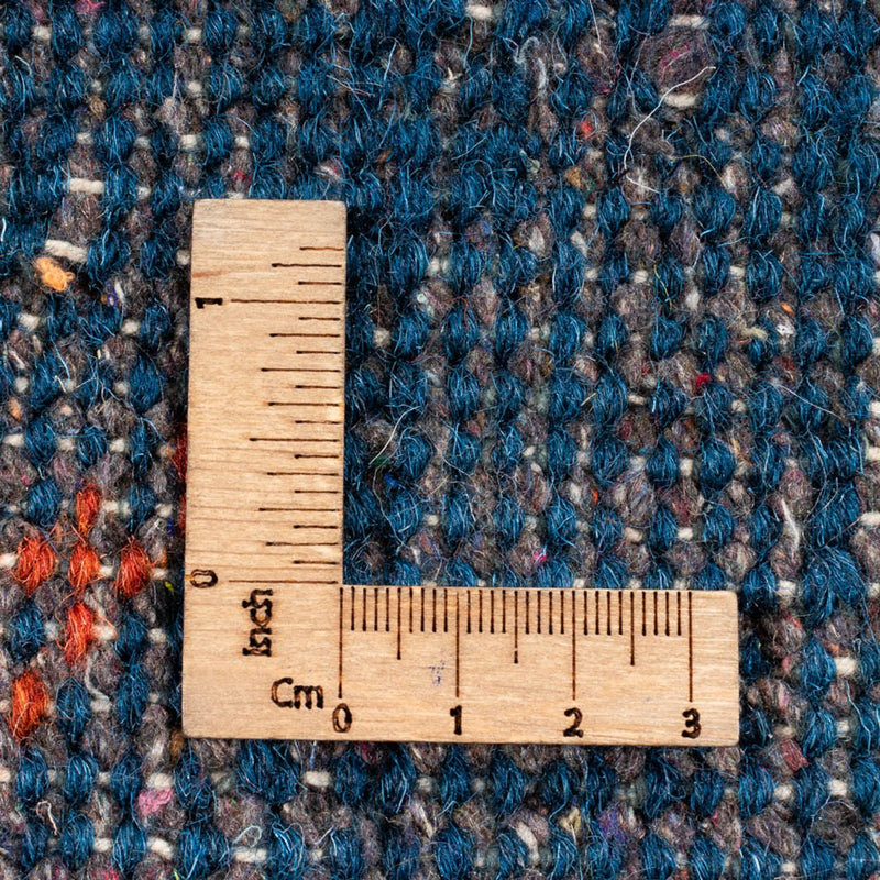 インド ギャベ 絨毯 199x199cm - ウールラグ