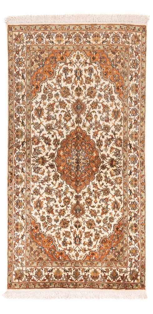 カシミールシルク 絨毯 168x95cm - オリエンタル絨毯