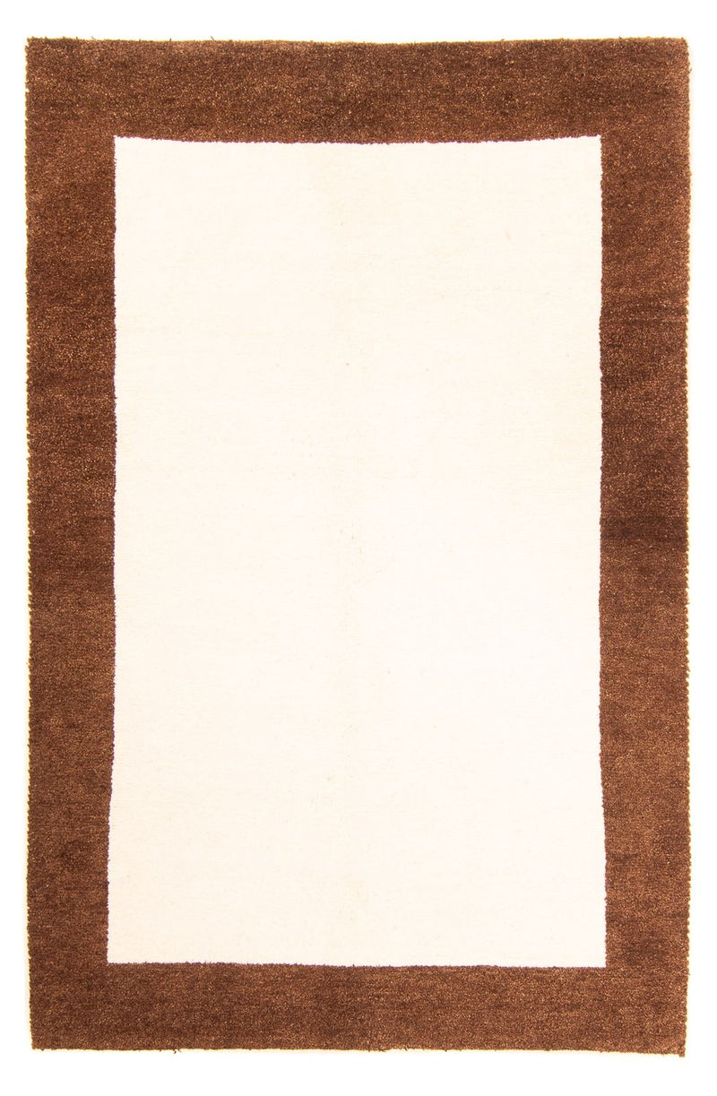 インド ギャベ 絨毯 202x139cm - ウールラグ