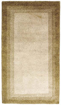 インド ギャベ 絨毯 159x91cm - ウールラグ – product image