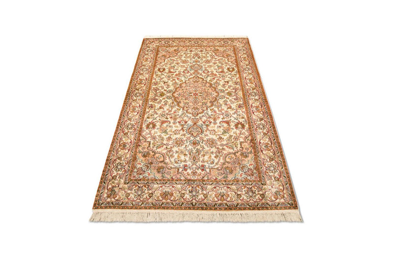 カシミールシルク 絨毯 164x94cm - オリエンタル絨毯