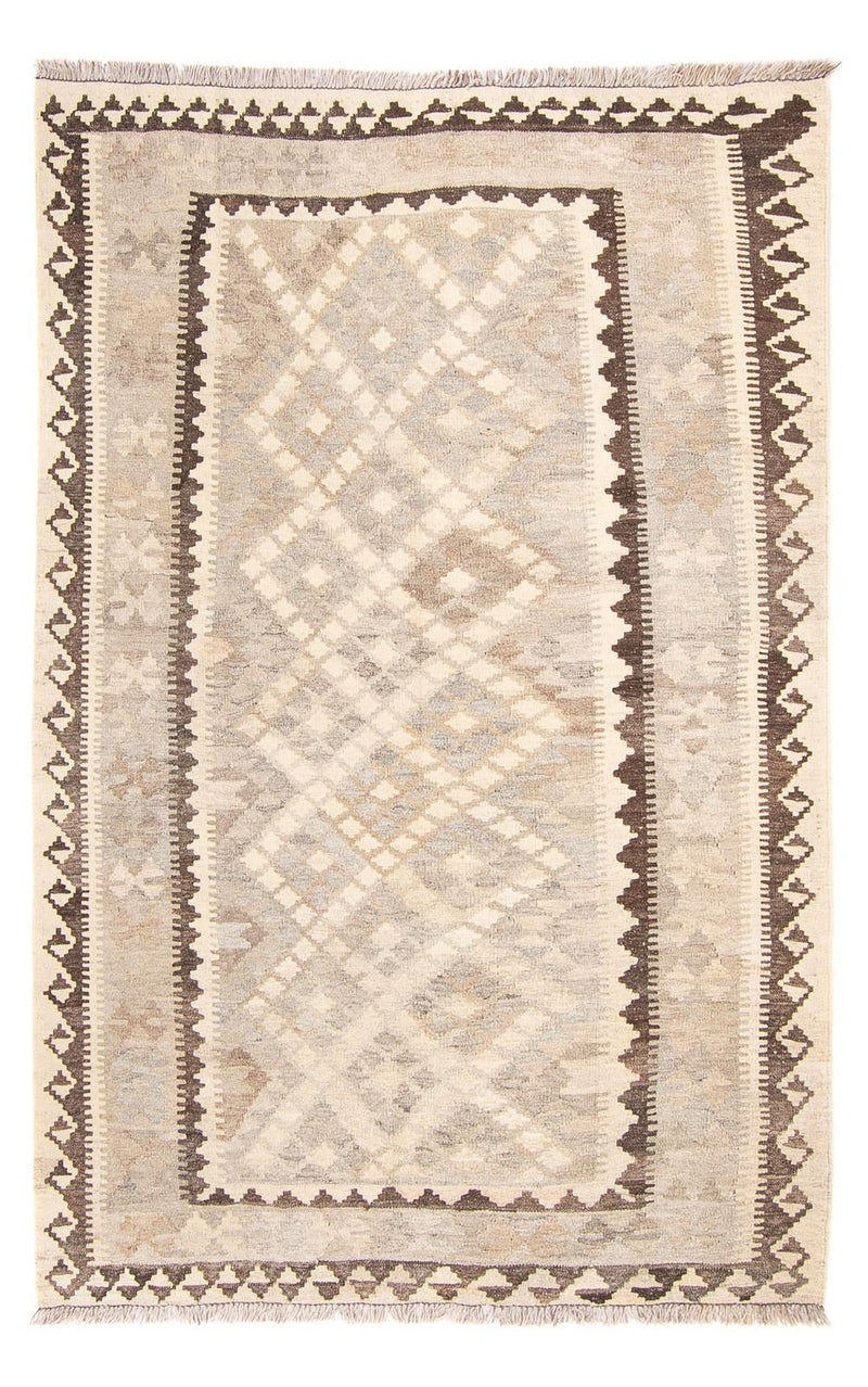 キリム マイメネ 絨毯 196x134cm - ウールラグ