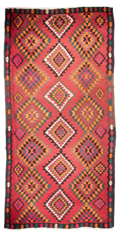 キリム オールド／アンティーク 絨毯 210x430cm
