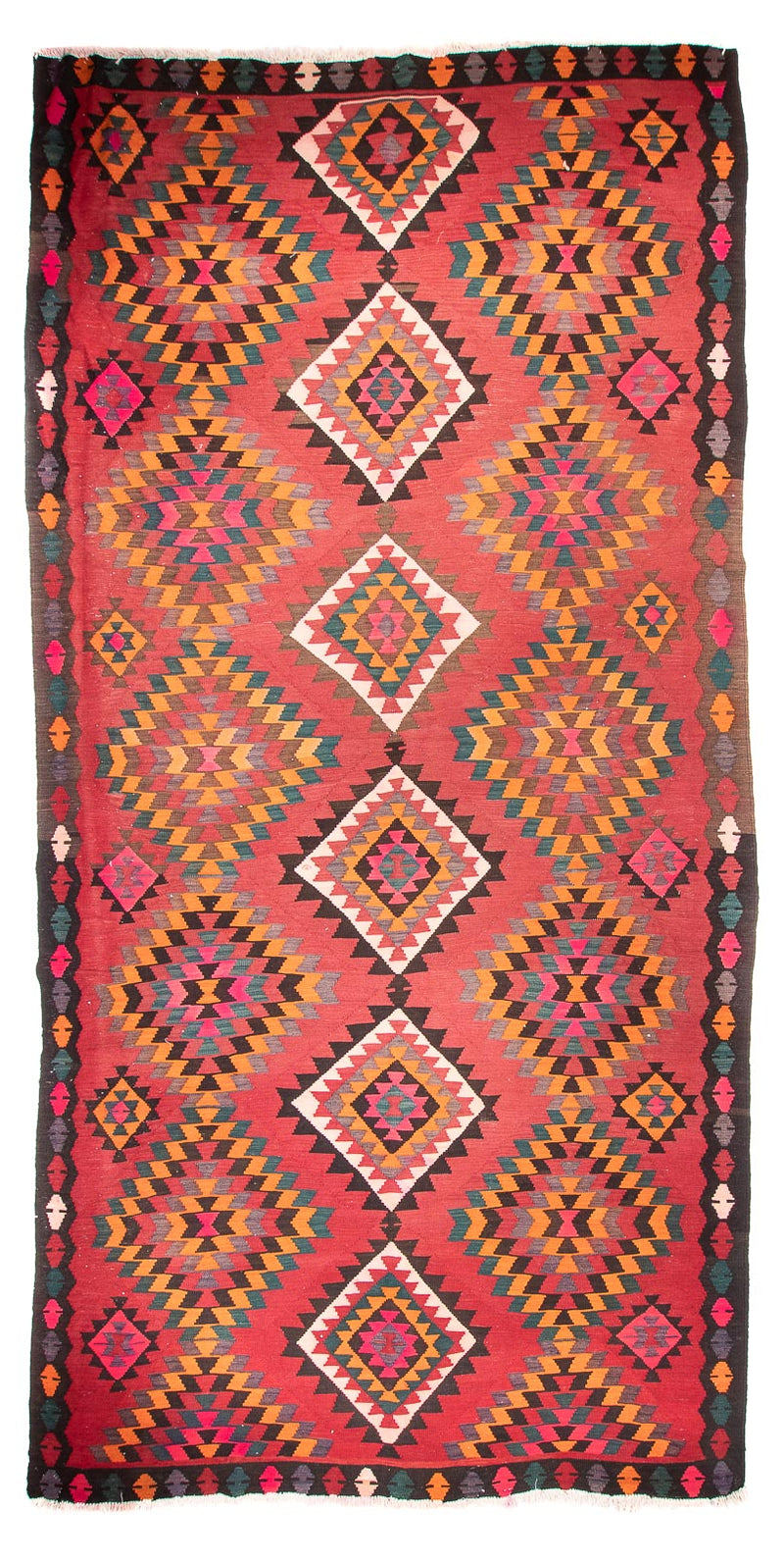 キリム オールド／アンティーク 絨毯 430x210cm