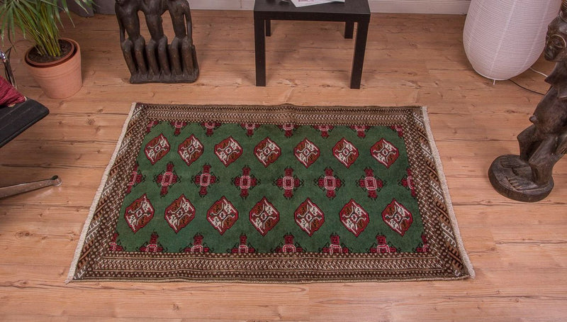 トルカマン絨毯 143x99cm - ペルシャ絨毯