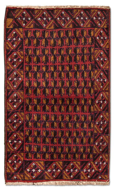バルーチ絨毯 77x129cm - オリエンタル絨毯