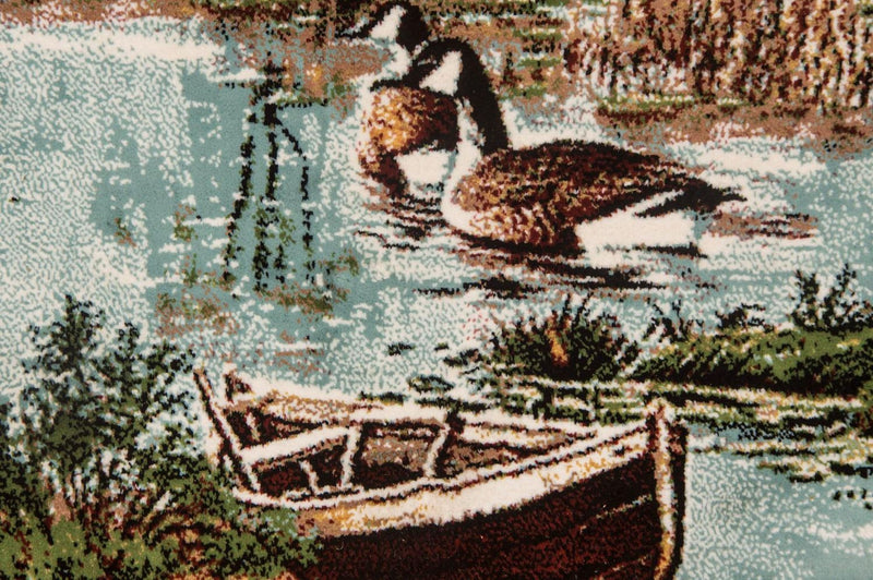 絵画絨毯 112x62cm - オリエンタル絨毯