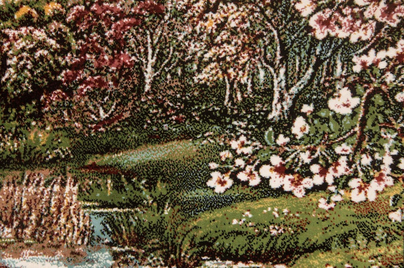 絵画絨毯 112x62cm - オリエンタル絨毯