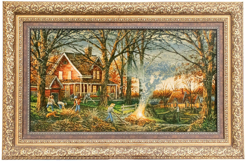 絵画絨毯 102x62cm - オリエンタル絨毯
