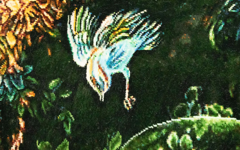 絵画絨毯 128x82cm - オリエンタル絨毯