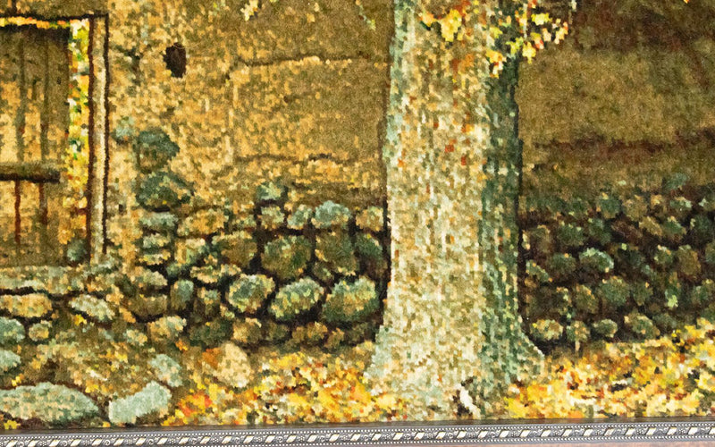 絵画絨毯 98x77cm - オリエンタル絨毯