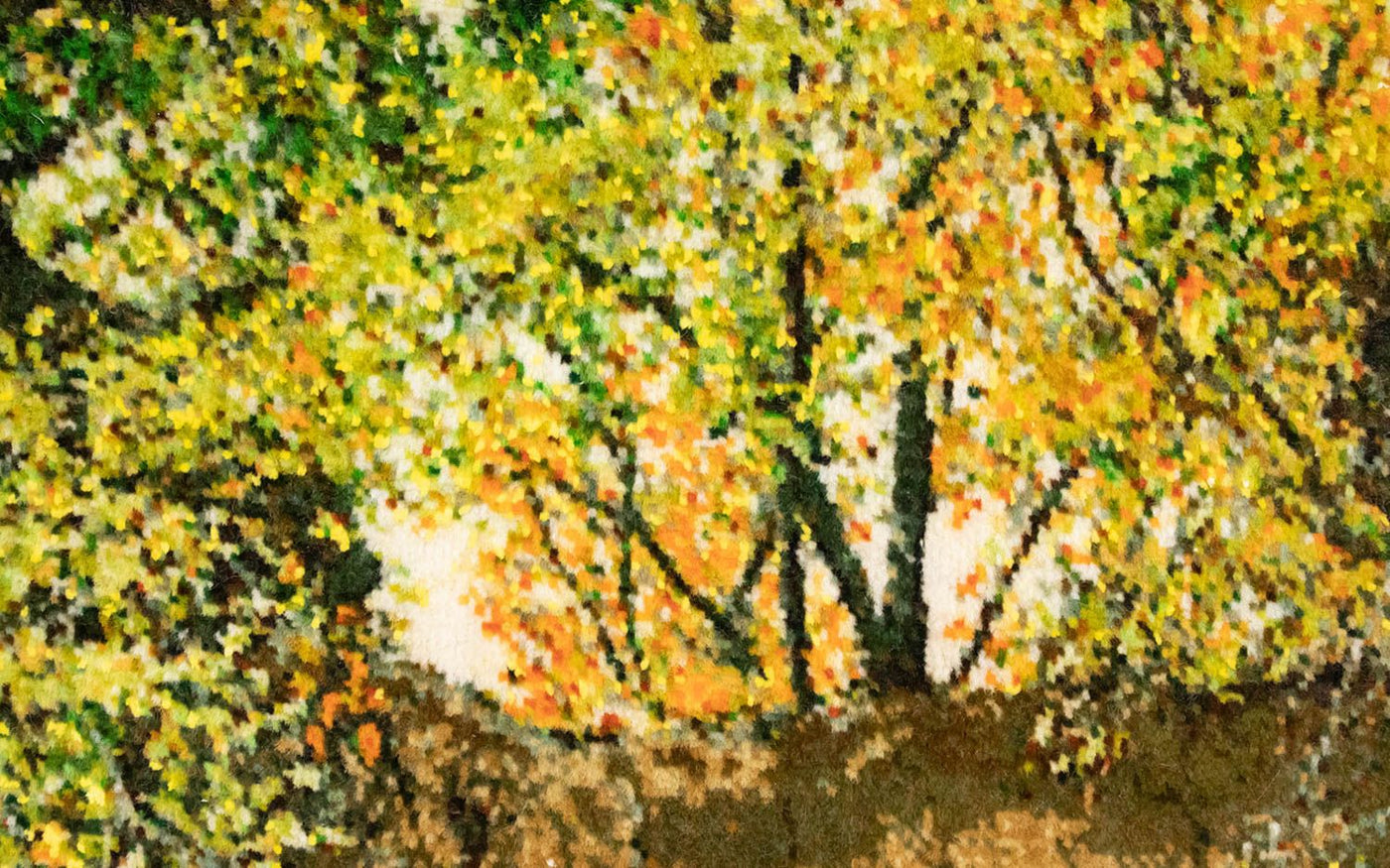 絵画絨毯 98x77cm - オリエンタル絨毯