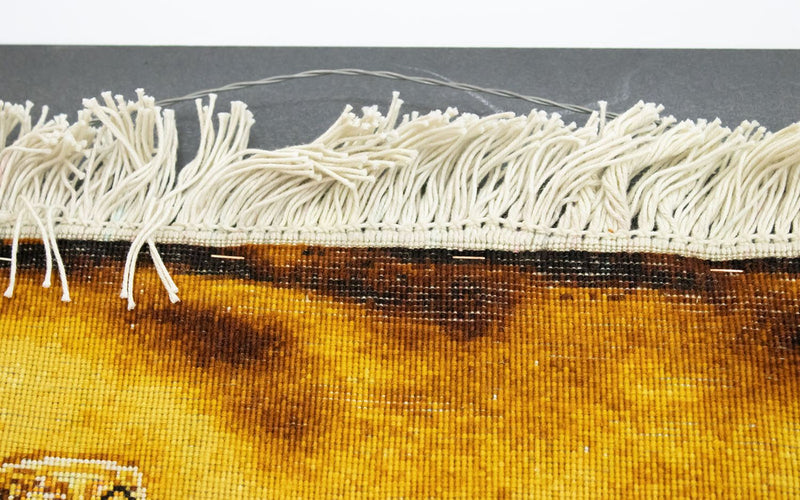絵画絨毯 122x90cm - オリエンタル絨毯