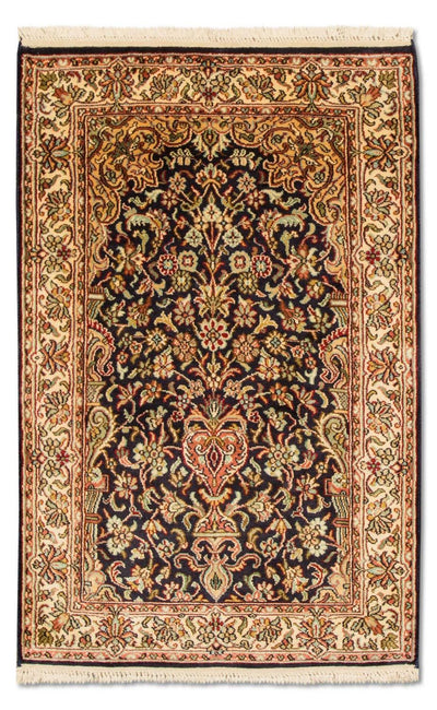 カシミールシルク 絨毯 60x94cm - オリエンタル絨毯