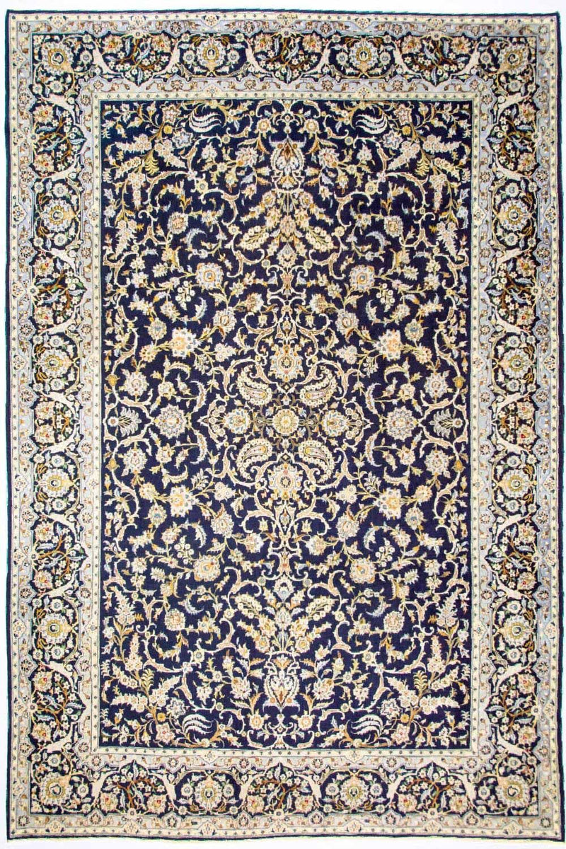 カシャーン 絨毯 380x288cm - ペルシャ絨毯