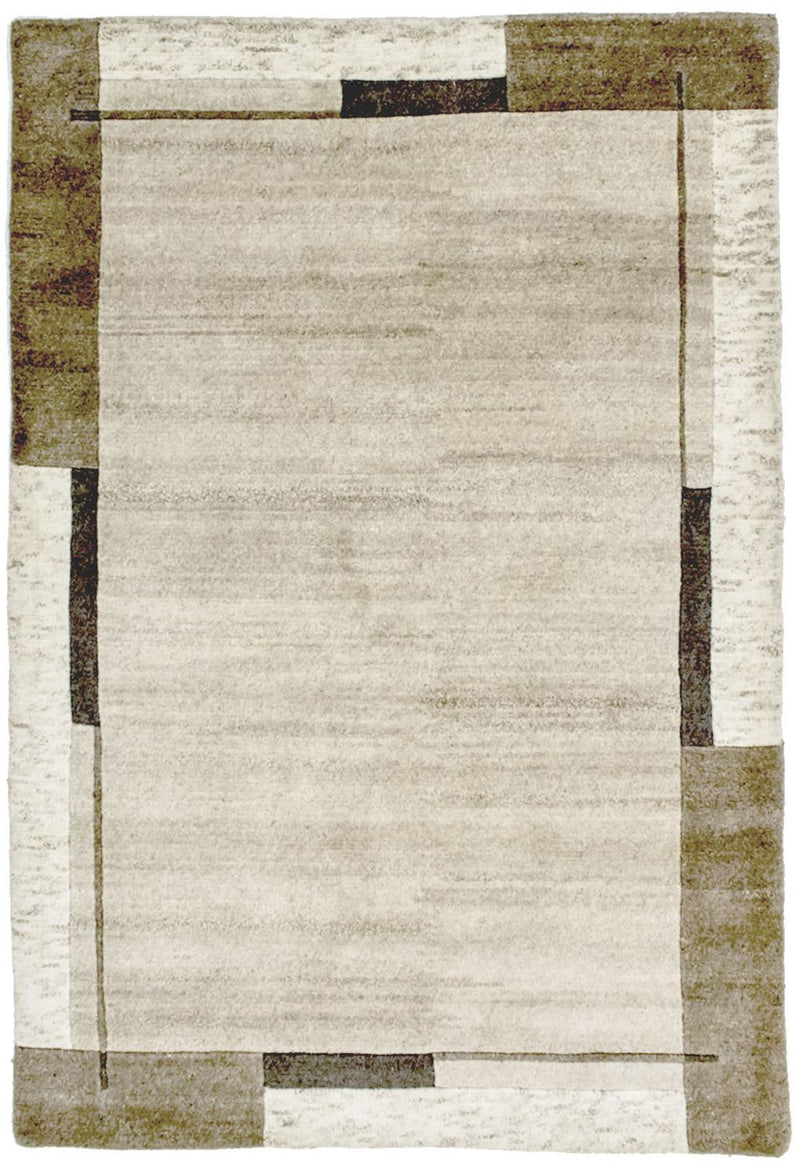 ネパール絨毯 178x124cm - ウールラグ