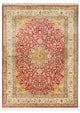 カシミールシルク 絨毯 216x153cm - オリエンタル絨毯